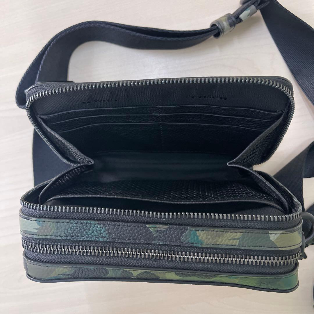 コーチ　ショルダーバッグ　ボディバッグ　カモフラ　E2180-C5330