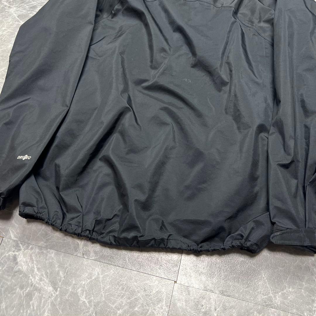 極美品　モンベル　マウンテンパーカー　フード　黒　M アウトドア　メンズ　登山