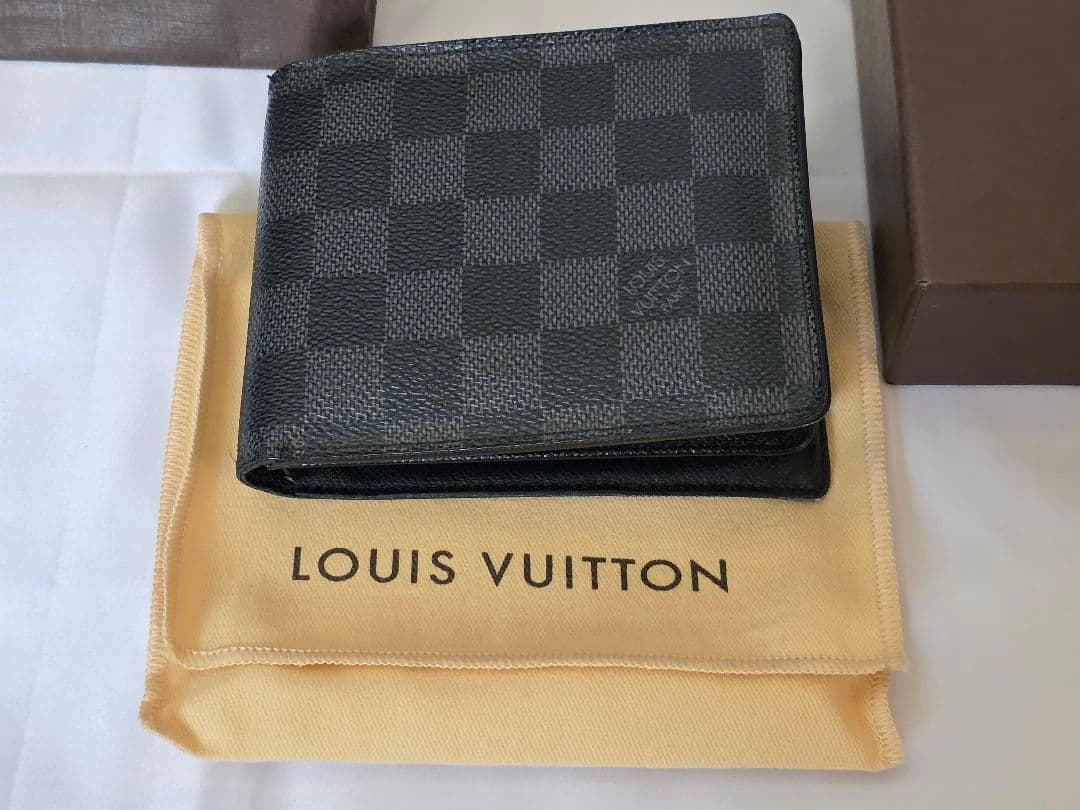 LOUIS VUITTON ダミエクラフィット 二つ折り財布