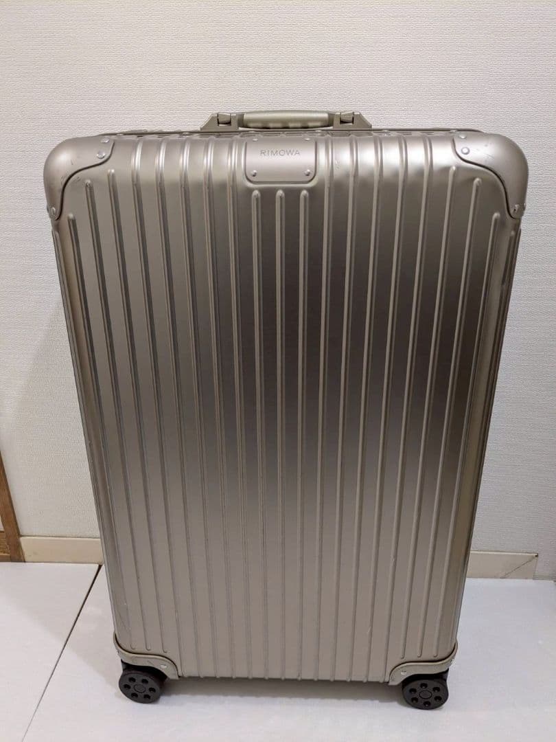 生涯保証 リモワ オリジナル チェックインL 86L チタニウム