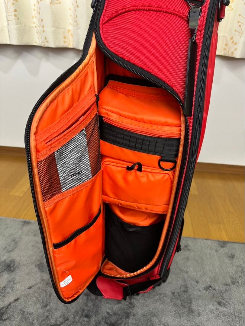 PING ピン キャディバッグ ワンポケット 9.5型 約4.9kg レッド