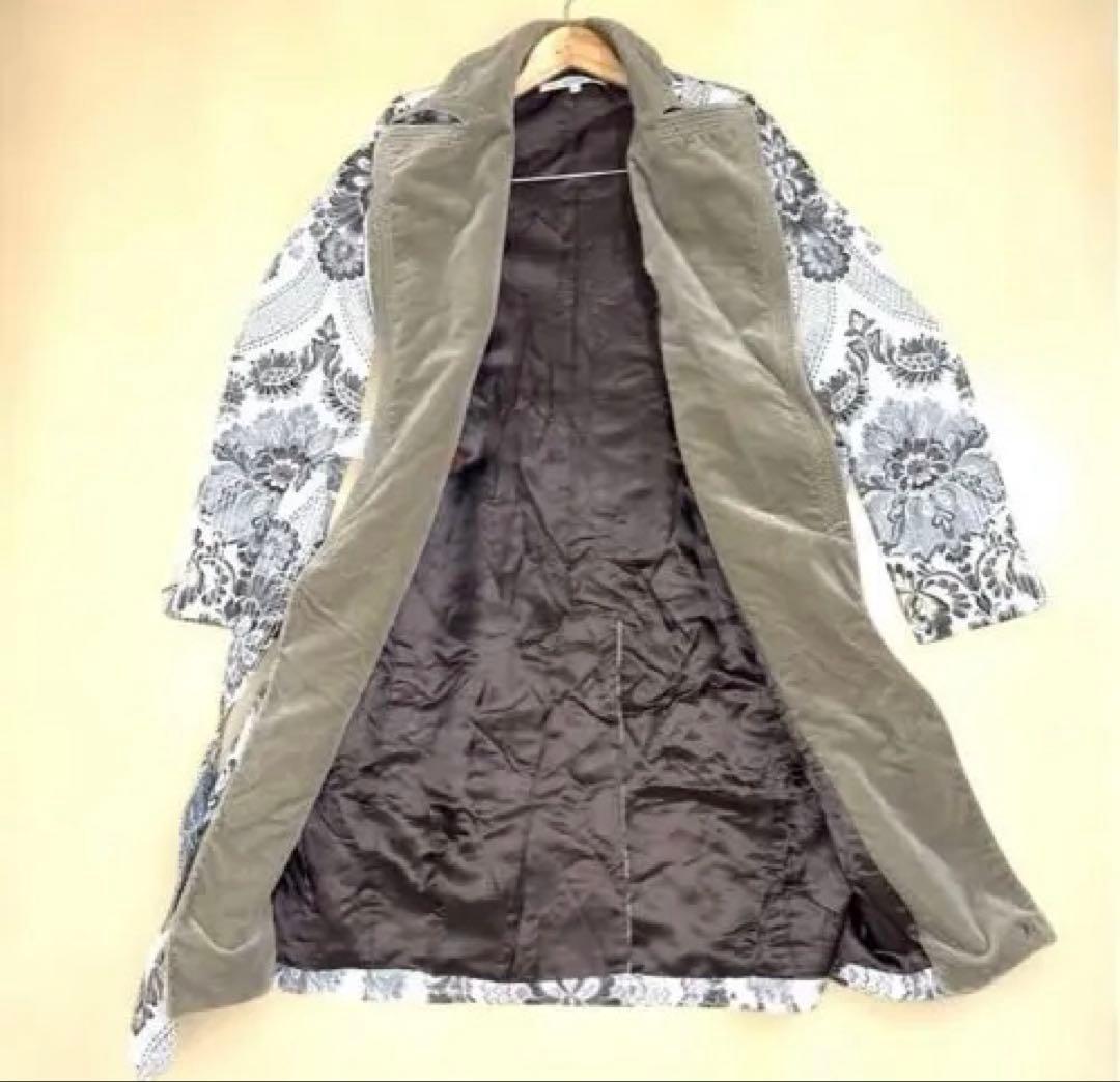 Gianfranco Ferré ボタニカル　ロングコート　vintage90s