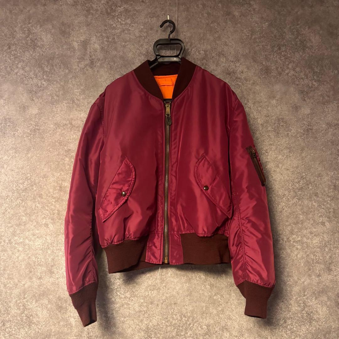 USA製　CORINTH コリンス MA-1 フライトジャケット　希少カラー