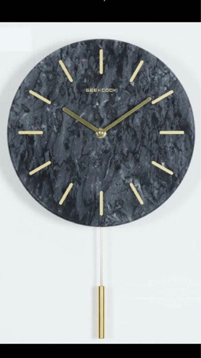 マーブルウォールクロック 大理石