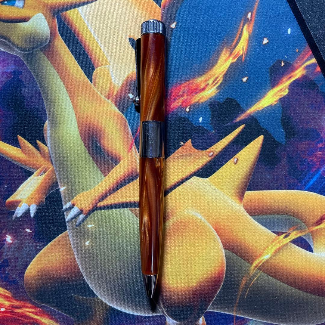 ROMEO No.3 イタリアンアンバー 太軸