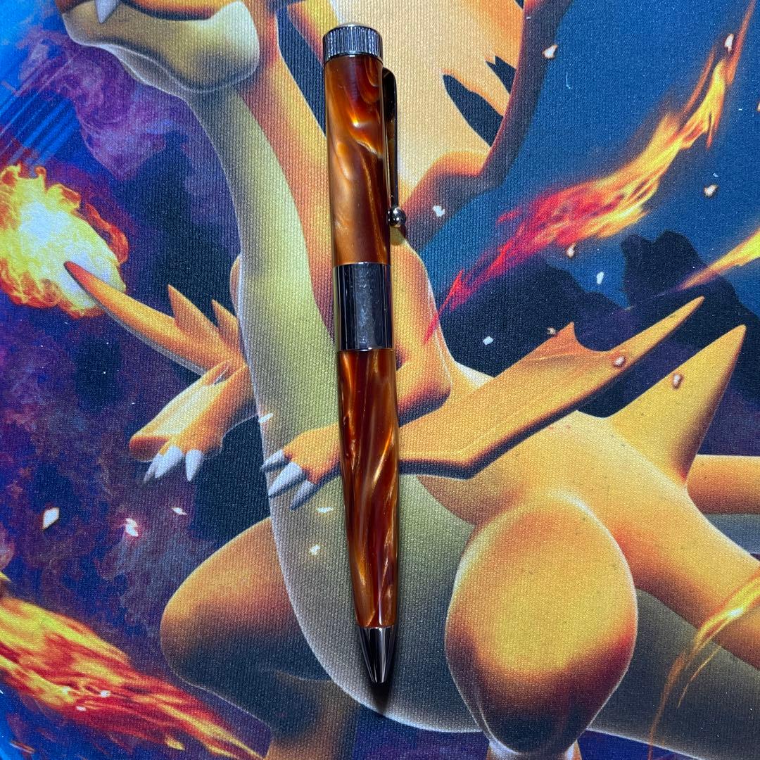 ROMEO No.3 イタリアンアンバー 太軸