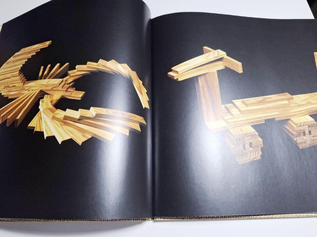 カプラ KAPLA1000 魔法の板 専用木箱入り 美品 防腐剤不使用