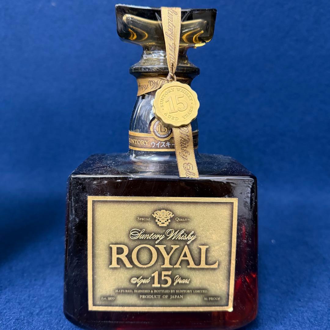  ローヤル ウイスキー サントリー 12年 15年 ゴールドラベル