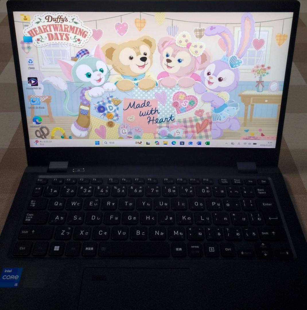 G83HS/11世代i5/SSD256GB/16GB/FHD13.3型②