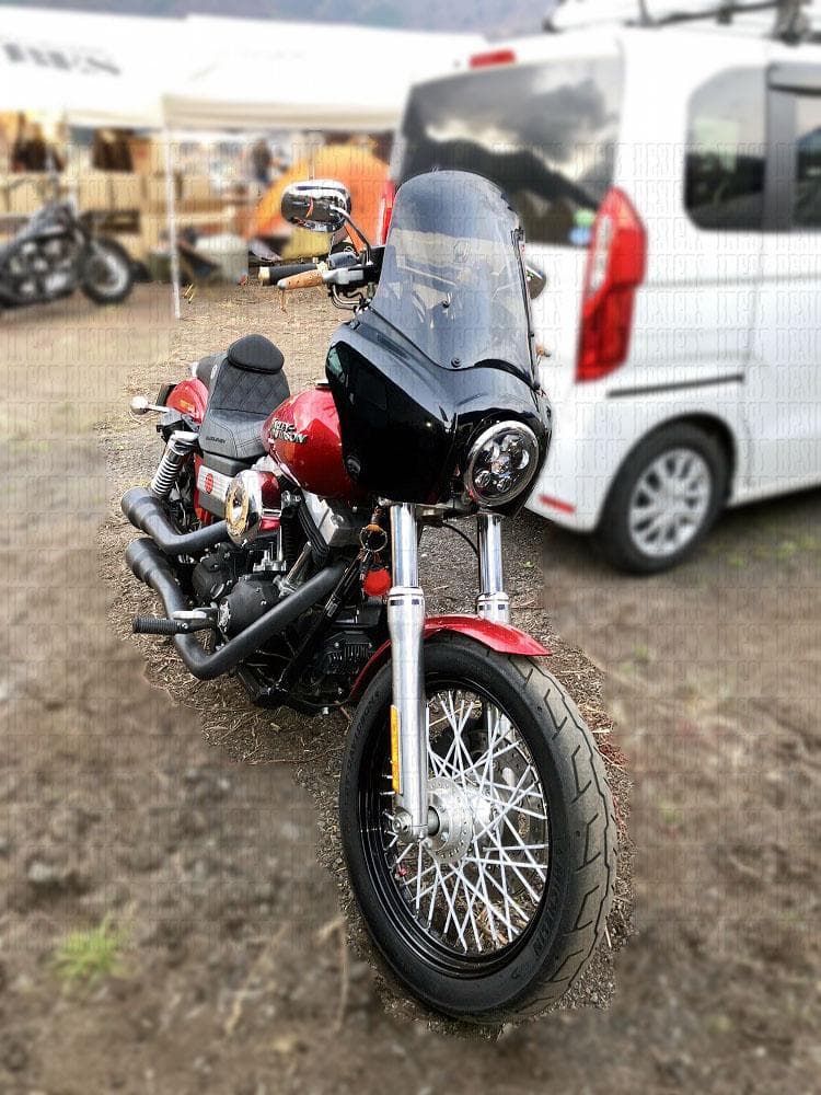 T-SPORT フェアリング用 15インチレンズ スモークシールド ブッシュ付き