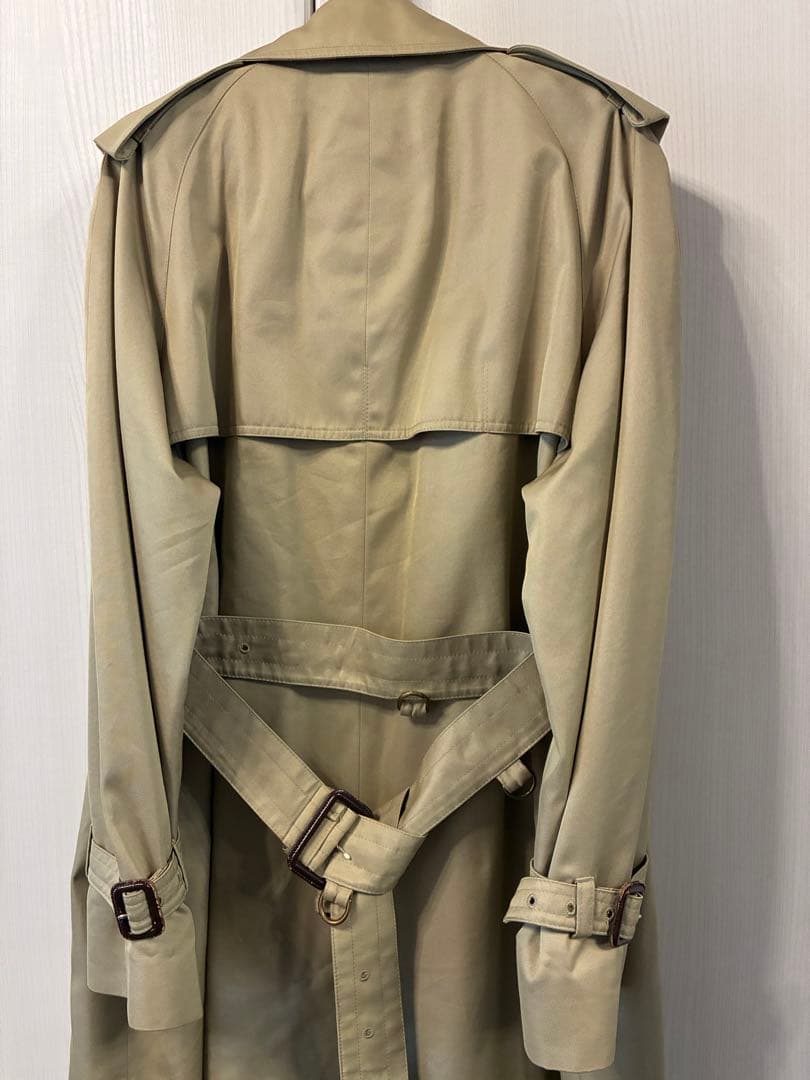 値下げ!美品✨アクアスキュータム Aqua5トレンチコート チェックライナー付き