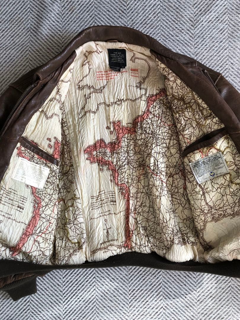 Avirex type A2 フライトジャケット　80s Vintage