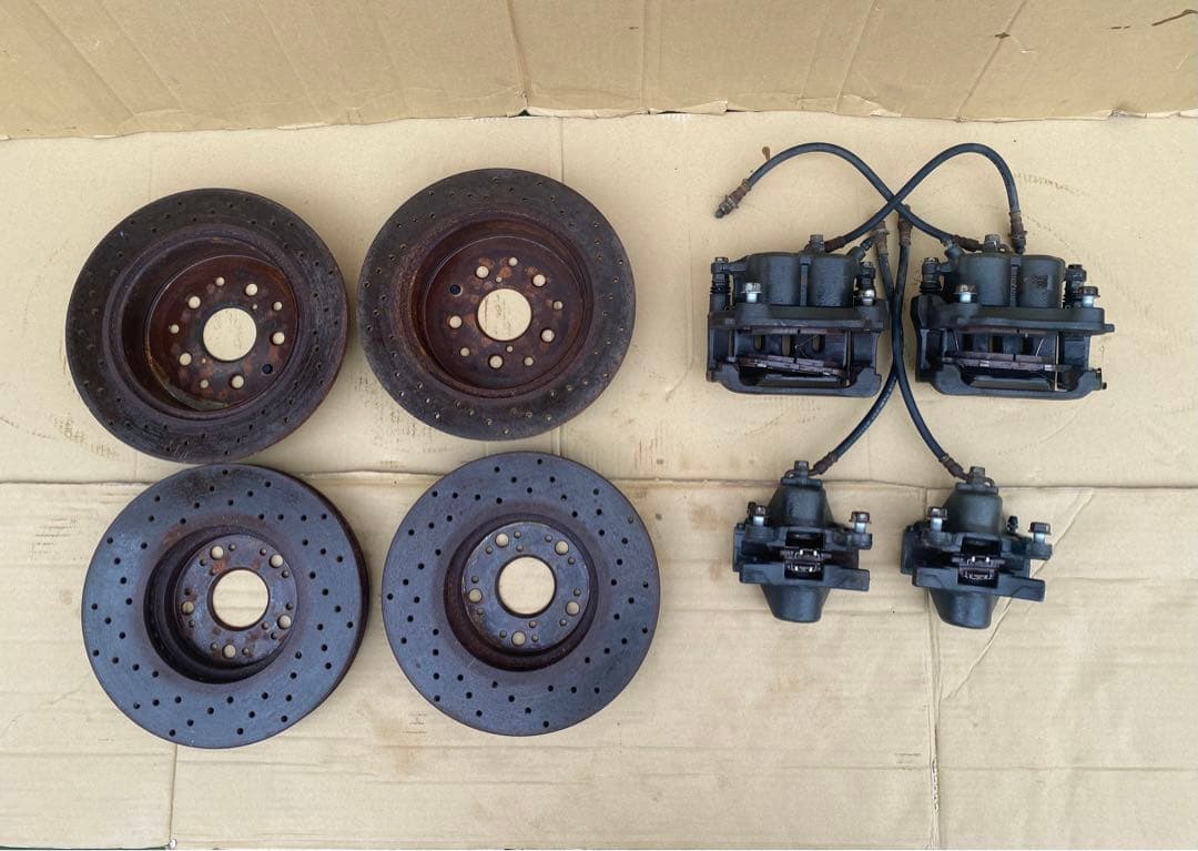 K　17クラウン　アスリートV ターボ　JZS171 ブレーキローター