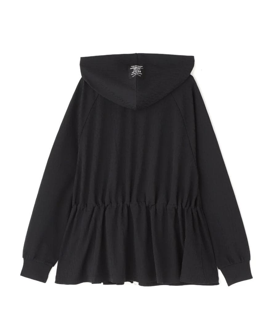 未使用 タグ付き メッシュ ダブルジップフーディジャケット 1 M ブラック