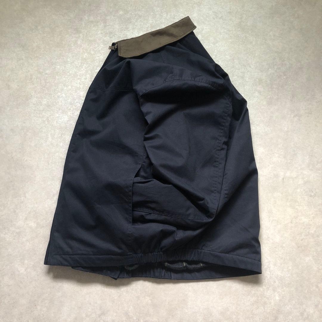 90s-00sドッカーズスイングトップドリズラージャケット襟レザー