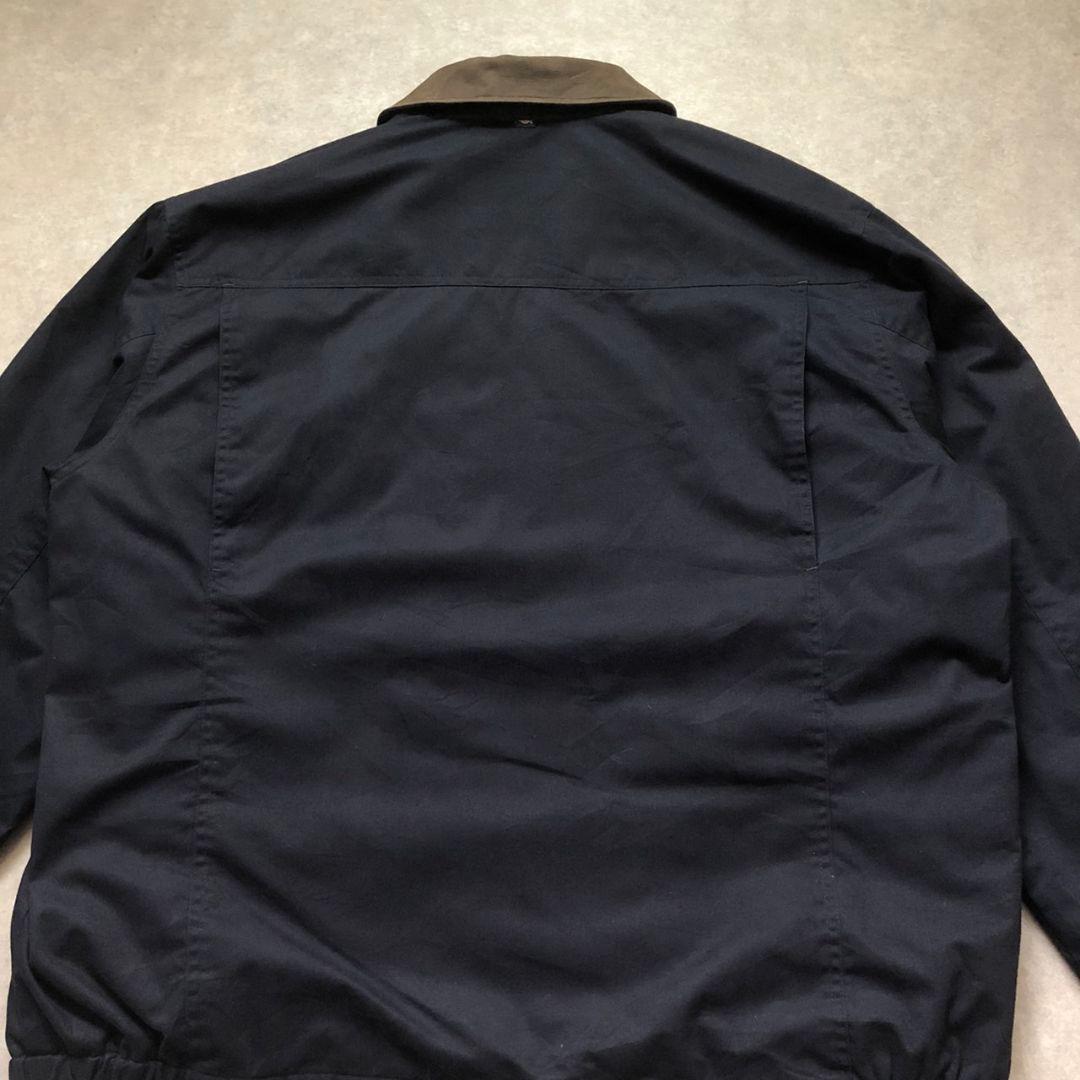 90s-00sドッカーズスイングトップドリズラージャケット襟レザー