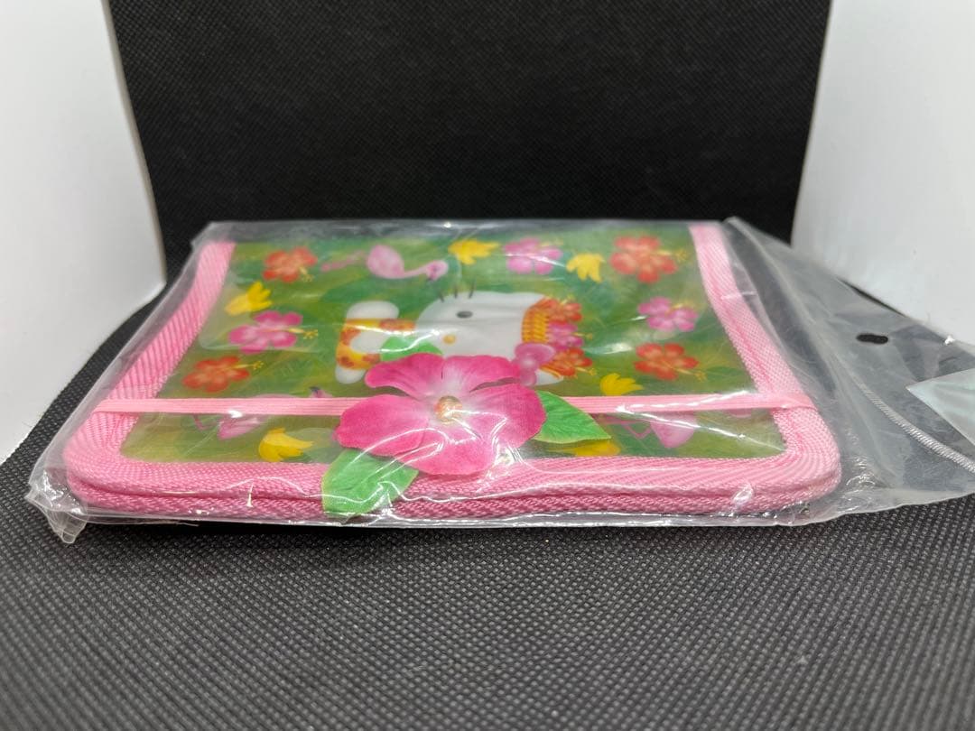 【新品未使用】ハローキティ　ジャングルキティ　システム手帳カバー　ハイビスカス