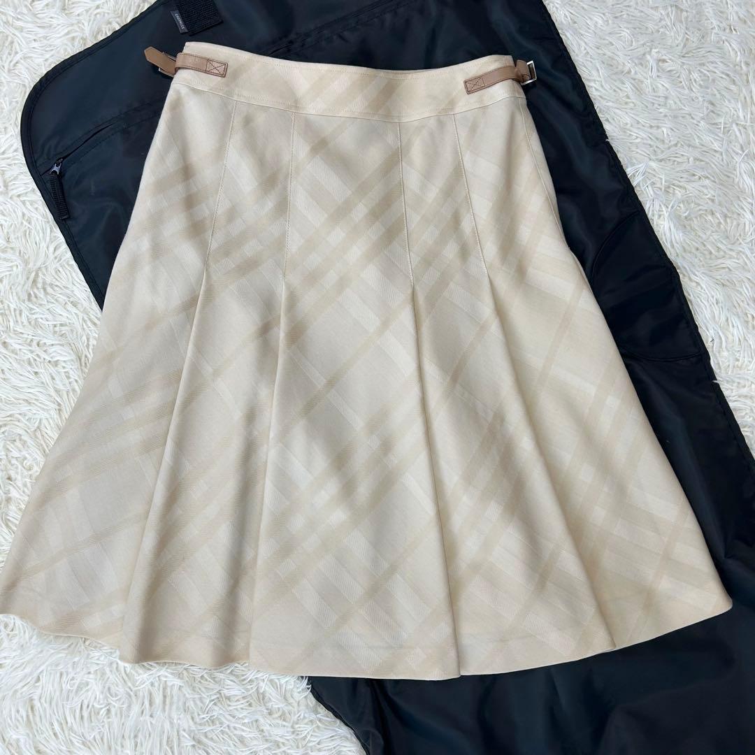 BURBERRY LONDON バーバリーロンドン　スカートM 38 ウール