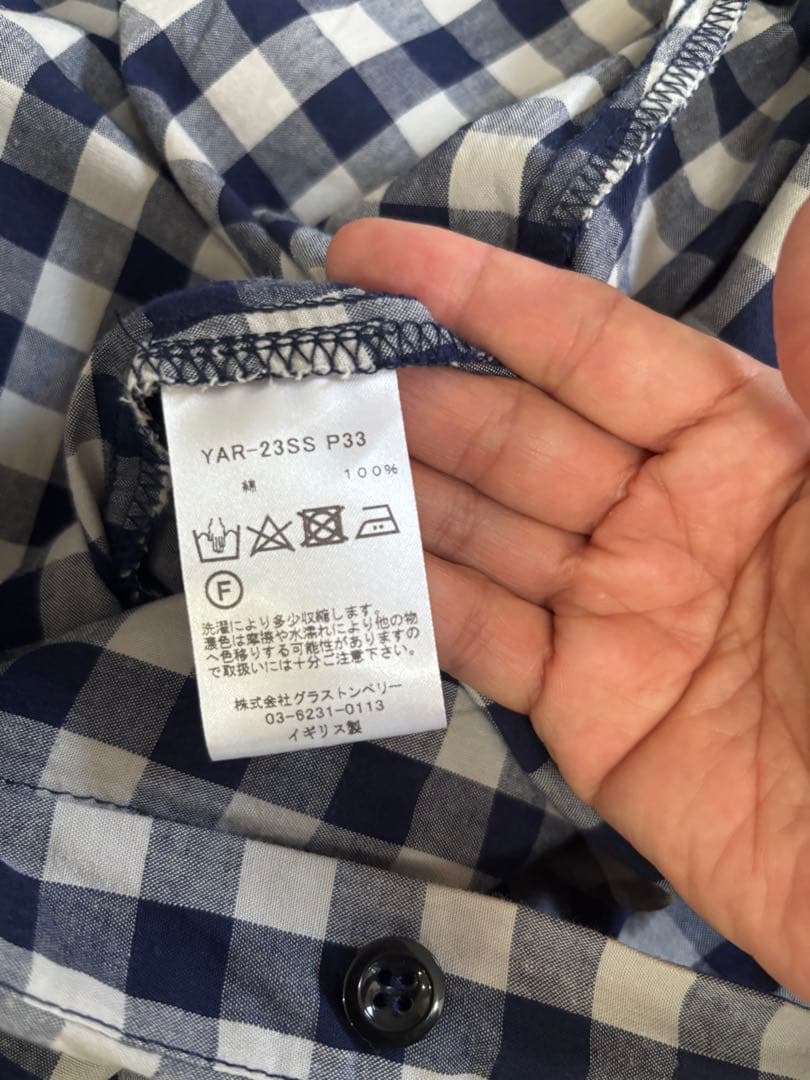 yarmo ギンガムチェック　オールインワン　ビームス