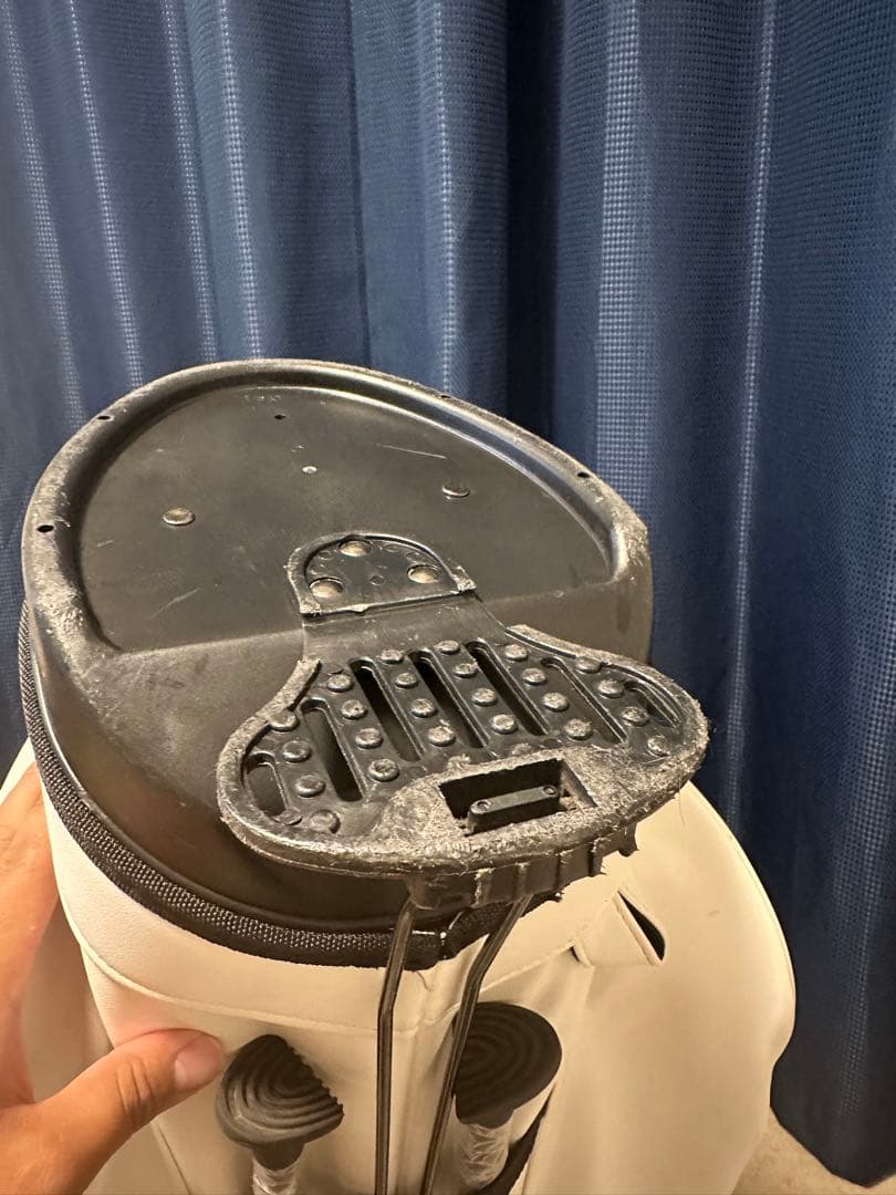 値下げ！三浦技研　キャディバッグ　ホワイト