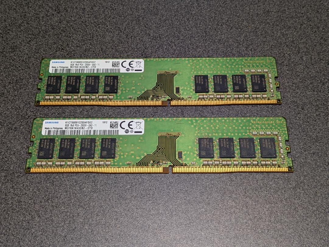 Samsung DDR4 16GB（8GB×2枚）