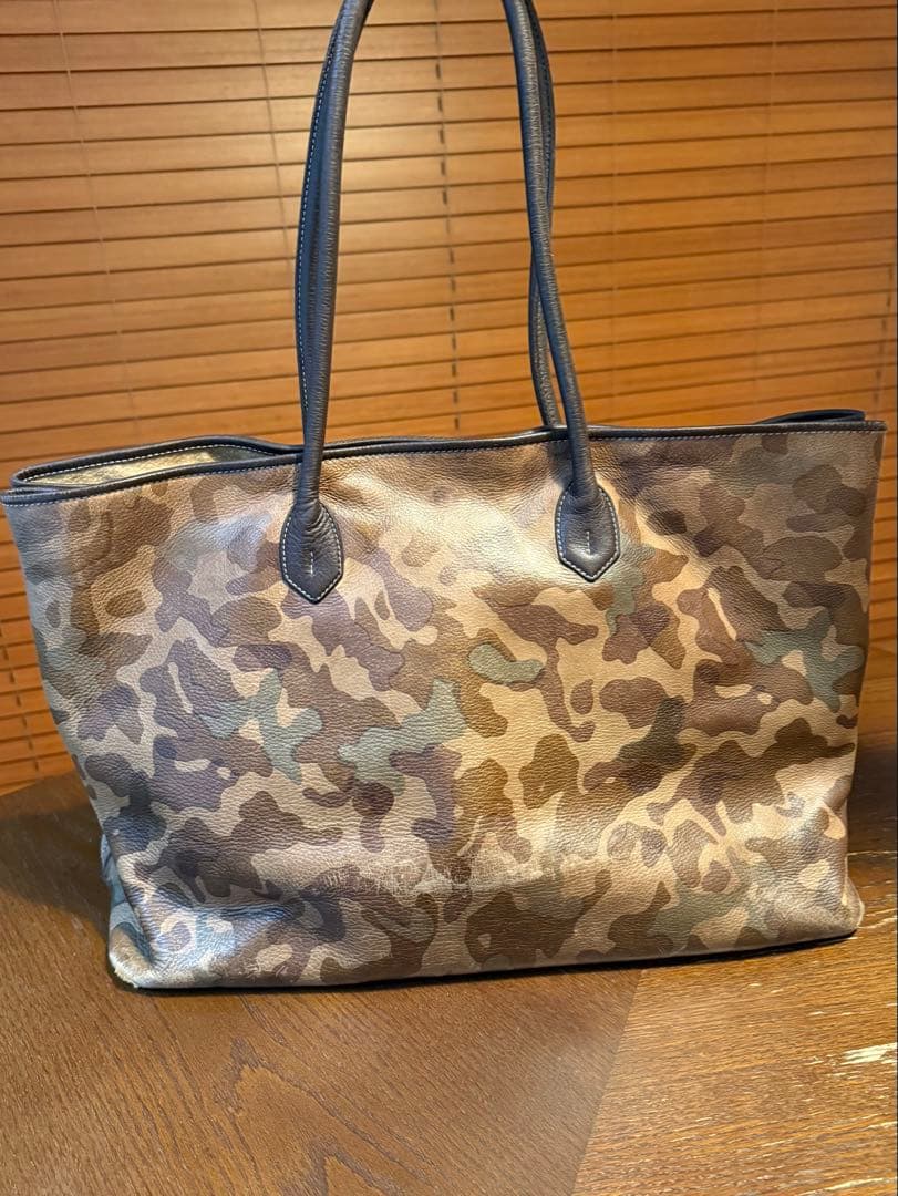 cisei シセイ トートバッグ 迷彩 レザー