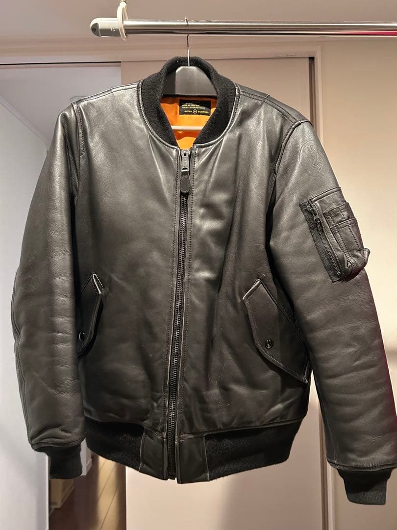 レザー MA-1 SOPH ラムレザー Lサイズ