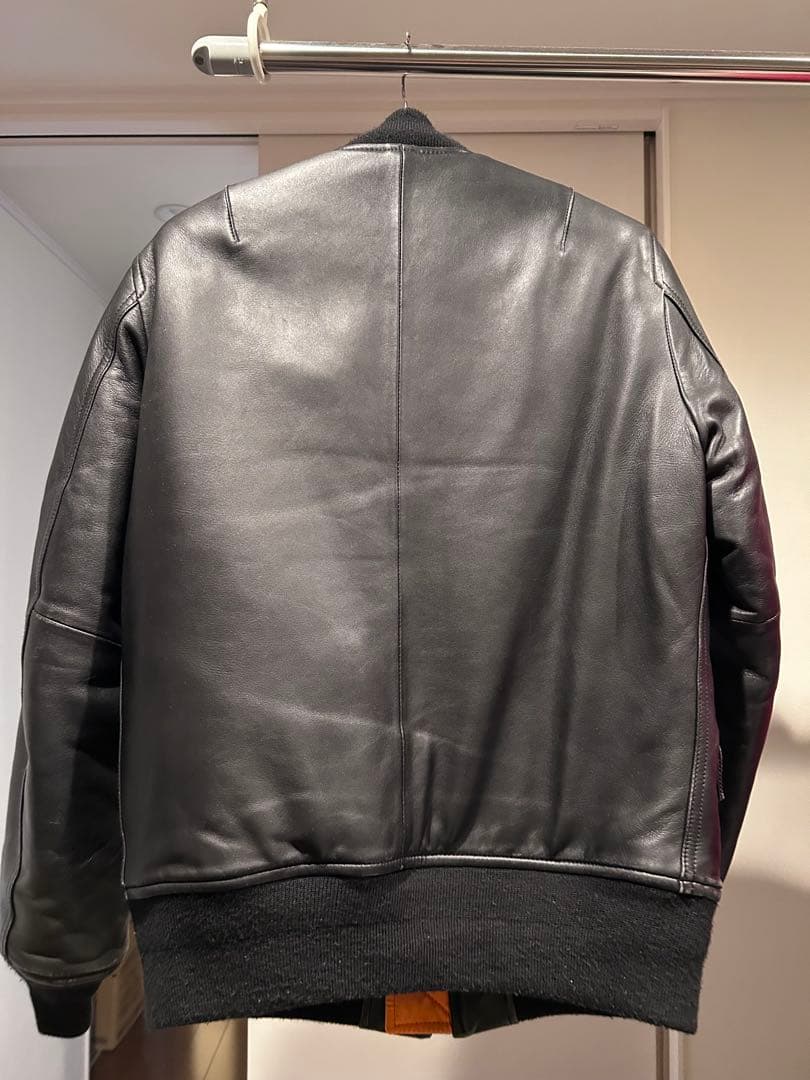 レザー MA-1 SOPH ラムレザー Lサイズ