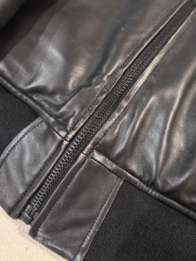 レザー MA-1 SOPH ラムレザー Lサイズ