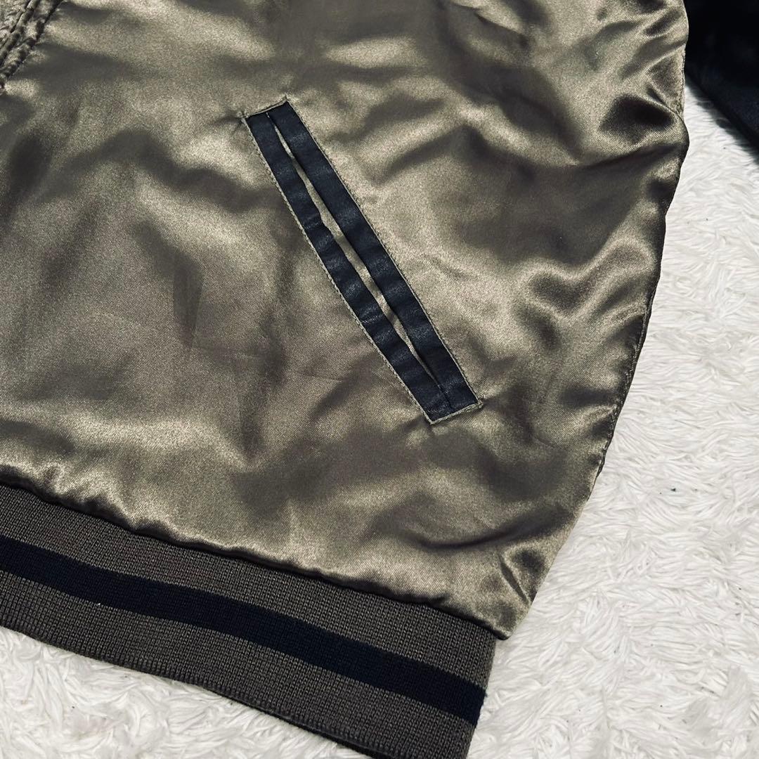 希少 廃盤 Habu box ハブボックス 琉球 シーサー 中綿 スカジャン L