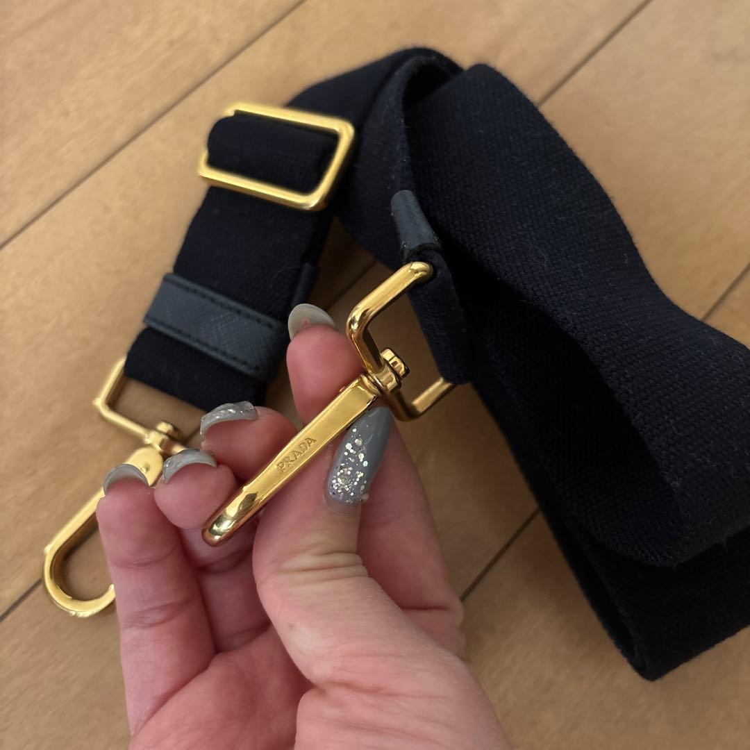 プラダ　PRADA カパナ　デニム トートバッグ　正規品