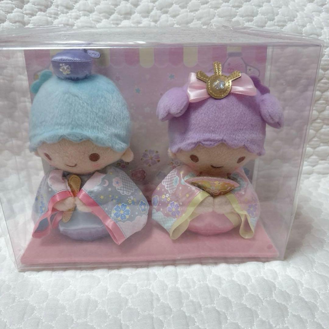 サンリオ❣️激レア　キキララ 雛ドール　ぬいぐるみ　レトロ