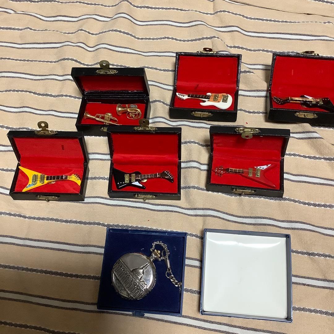 ミニチュアギターコレクション 6個セット