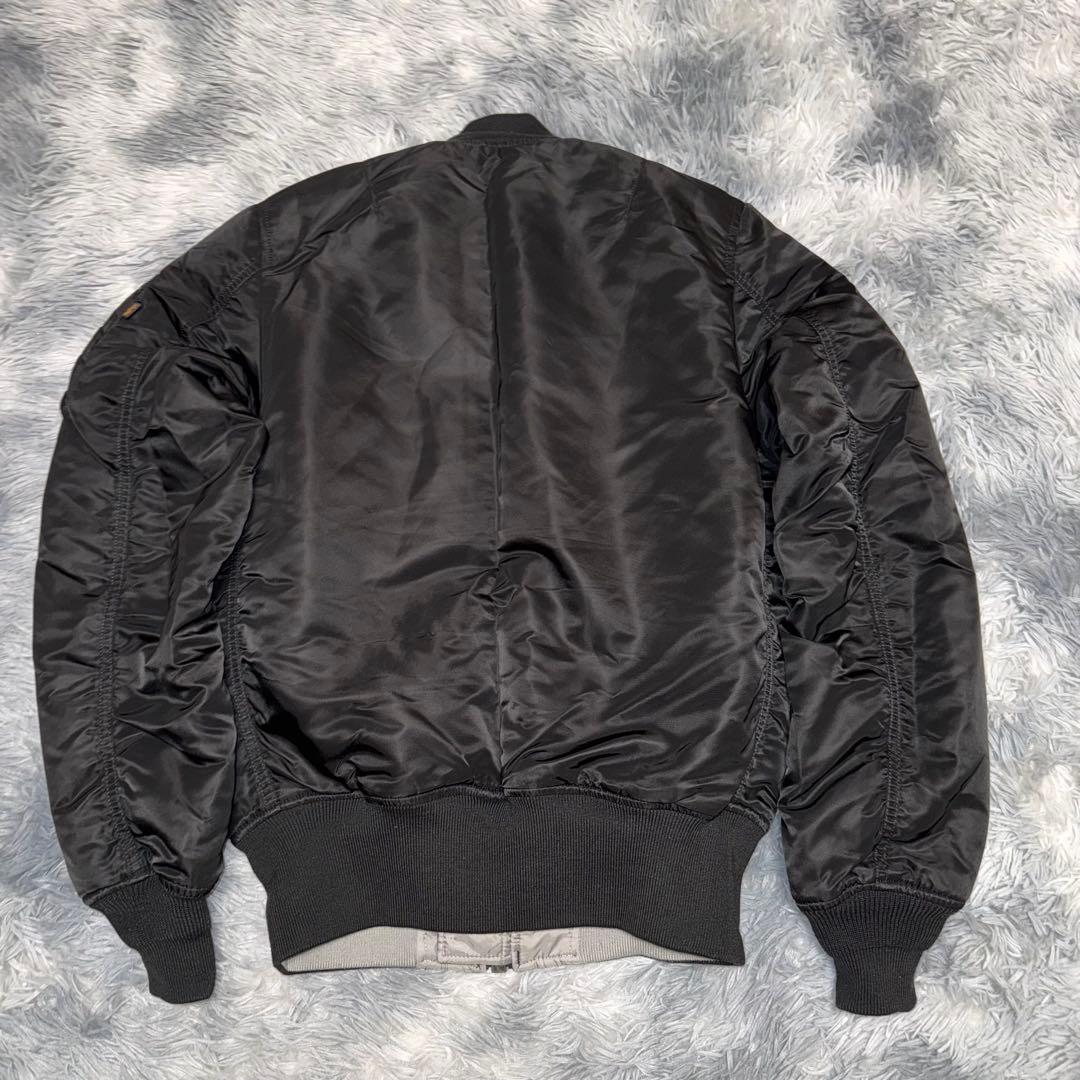 美品 Alpha Industries MA-1 フライトジャケット 星条旗