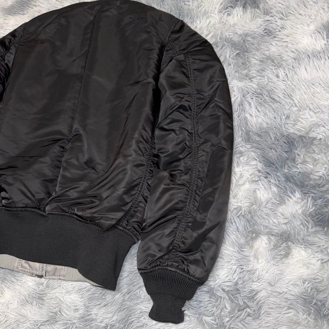 美品 Alpha Industries MA-1 フライトジャケット 星条旗