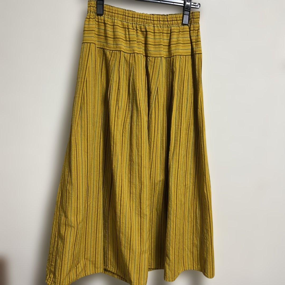 安福ひさヤンマ産業　タックスカート　こまち縞