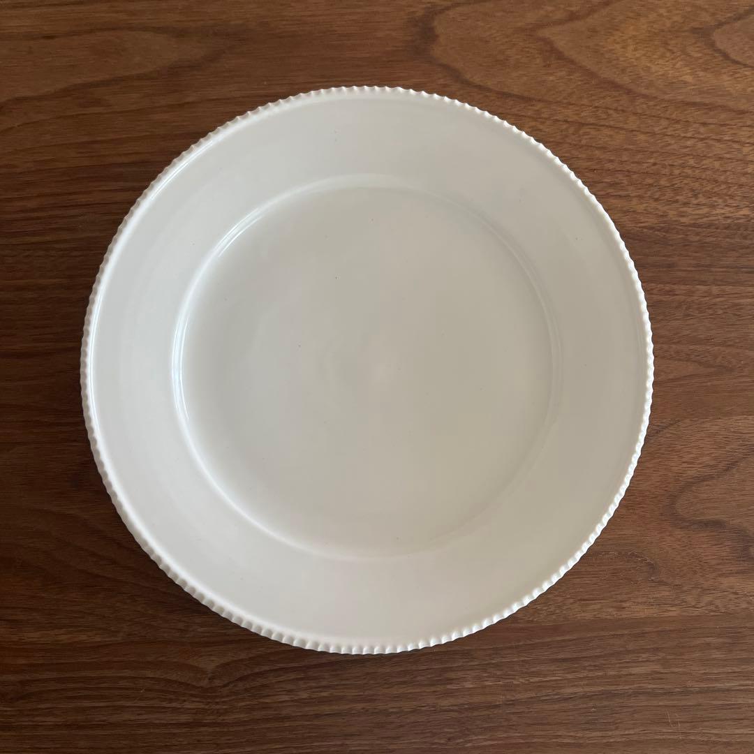 岡田直人さん　ふちしのぎプレート　1枚　Lサイズ26cm