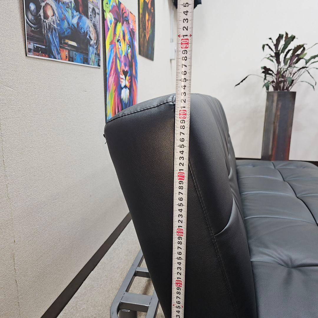 ソファベッド/ブラック/東京23区内送料無料