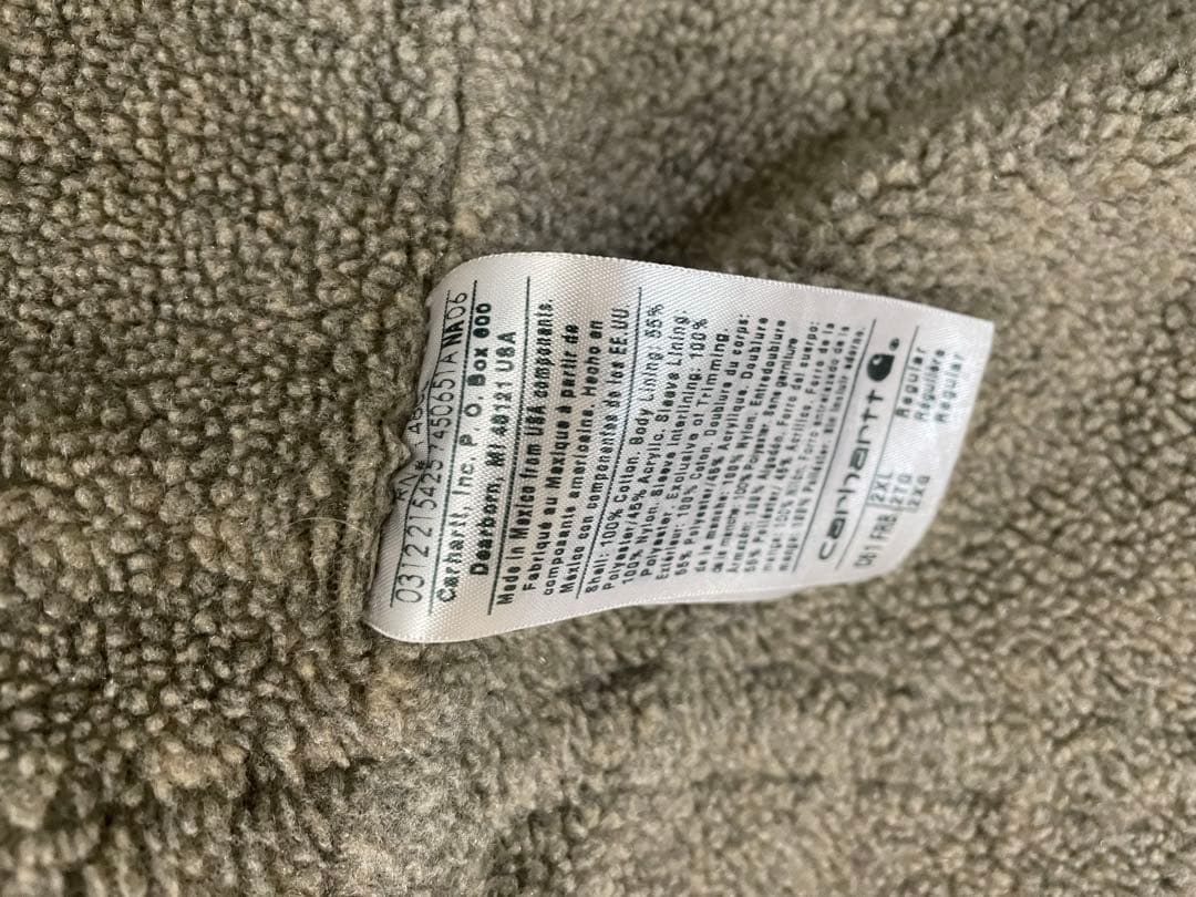 Carhartt デトロイトジャケット(フード付)