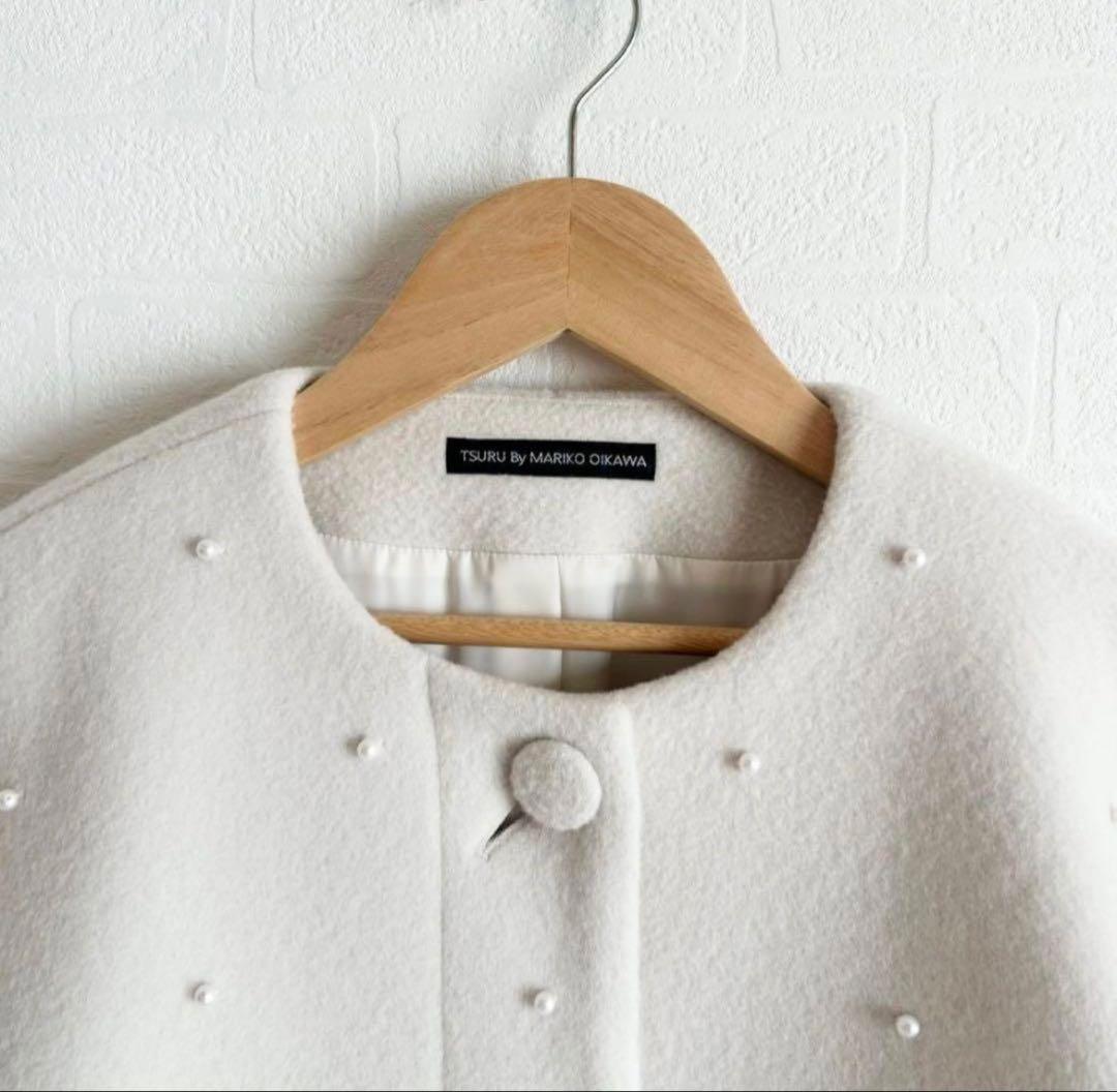 TSURU by Mariko Oikawa ロングパールコート