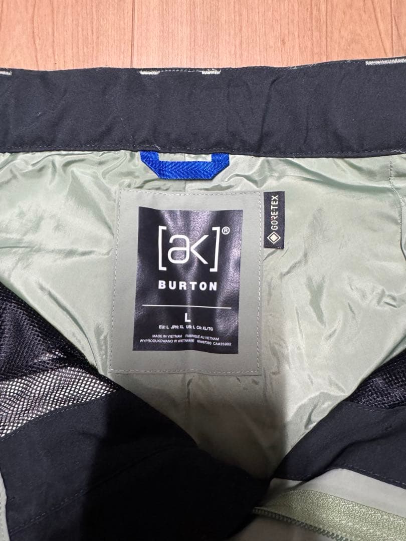 Burton [ak] スノーボードパンツ Lサイズ Hedge Green