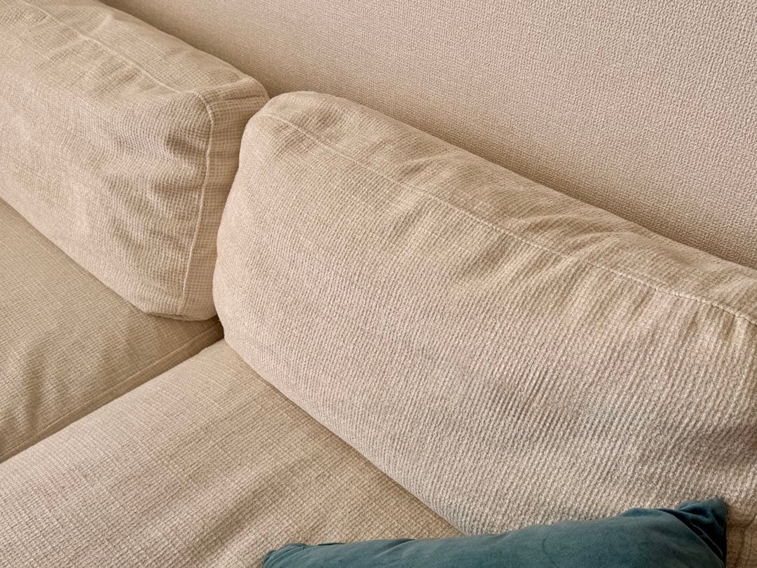 Delos 2人掛けソファ ベージュ