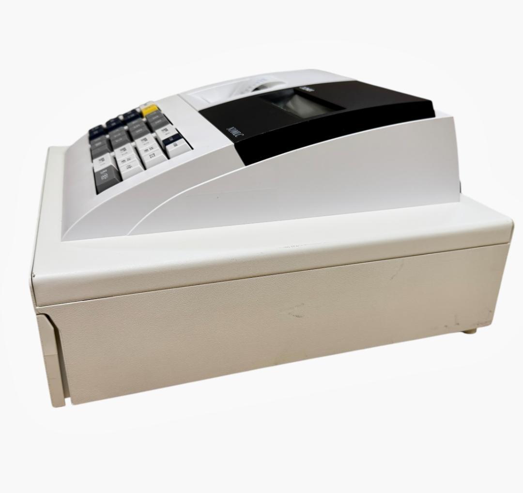 【美品】CLOVER クローバー 電子レジスター N100LC ホワイト