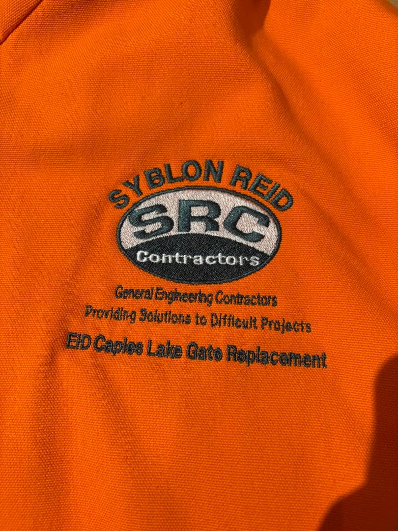 Carhartt アクティブジャケット オレンジ USA製 XL 企業モノ