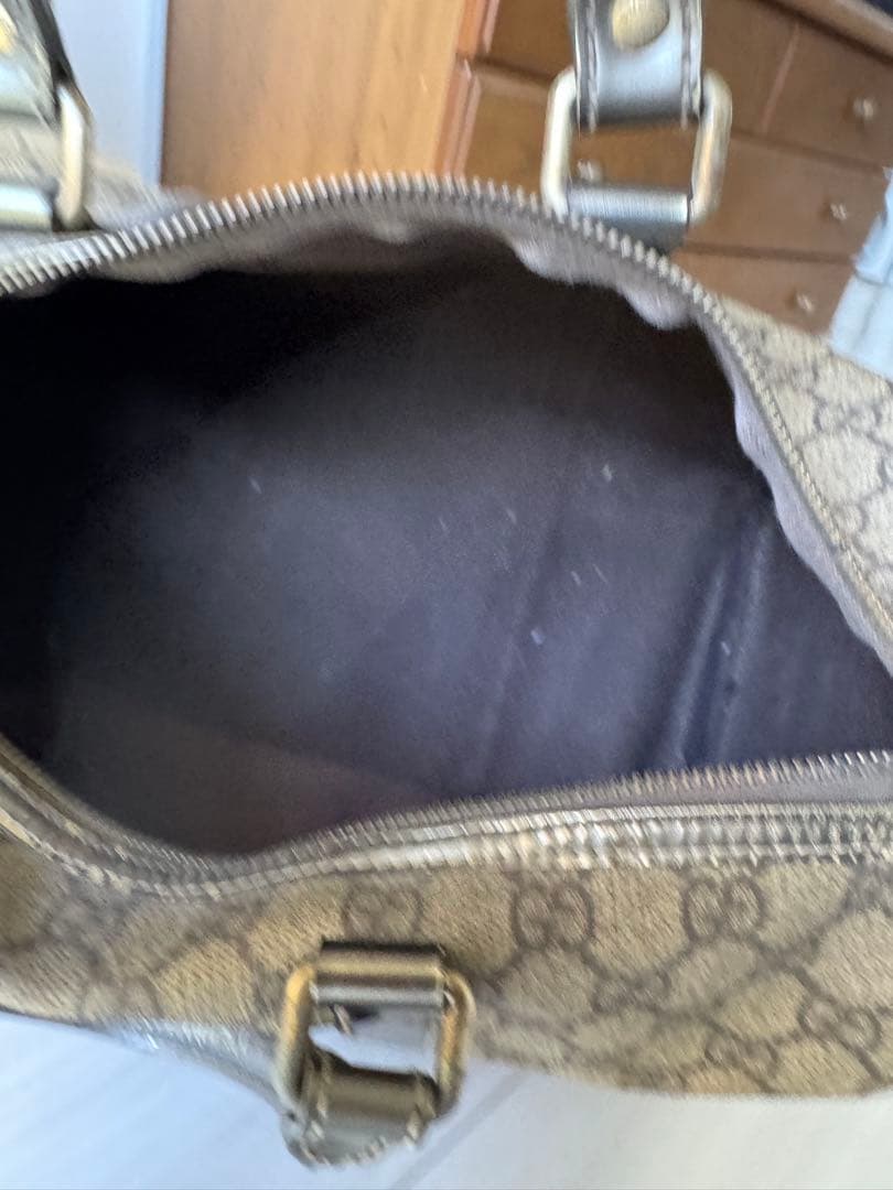 GUCCI MADE IN ITALY グッチ　小ボストンハッグ