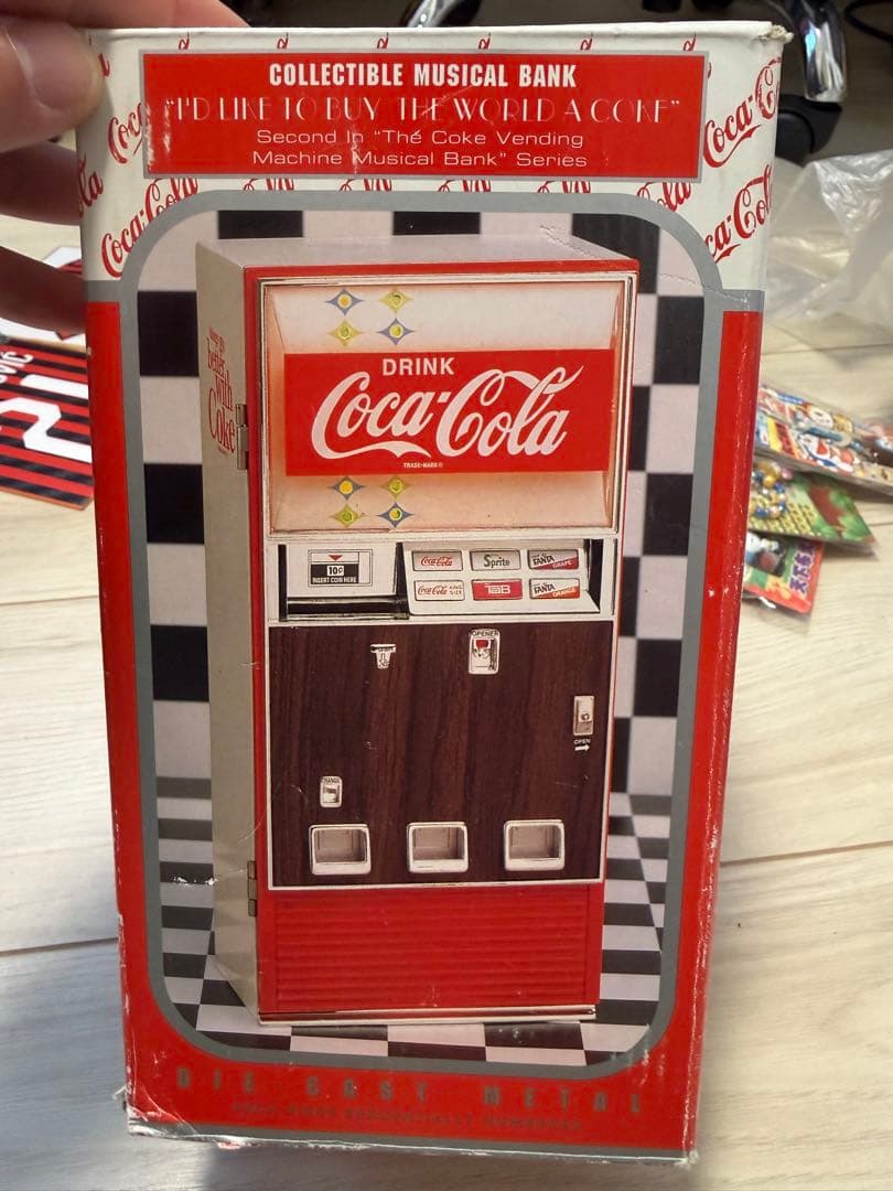 90年代 超激レア コカコーラ オールドビンテージ 自販機型 貯金箱