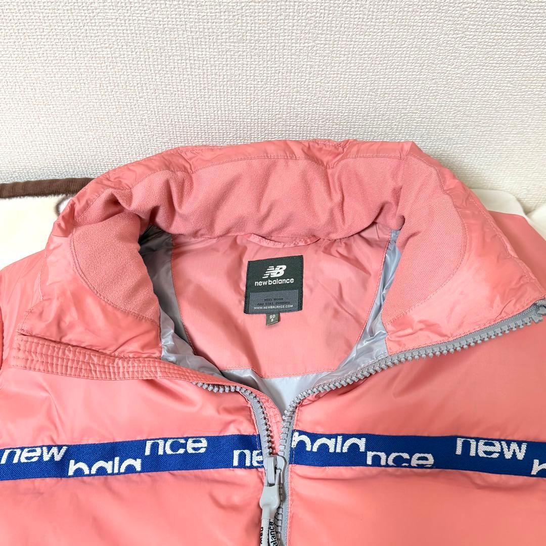 【美品】ニューバランス ダウンジャケット IU ピンクNew balance