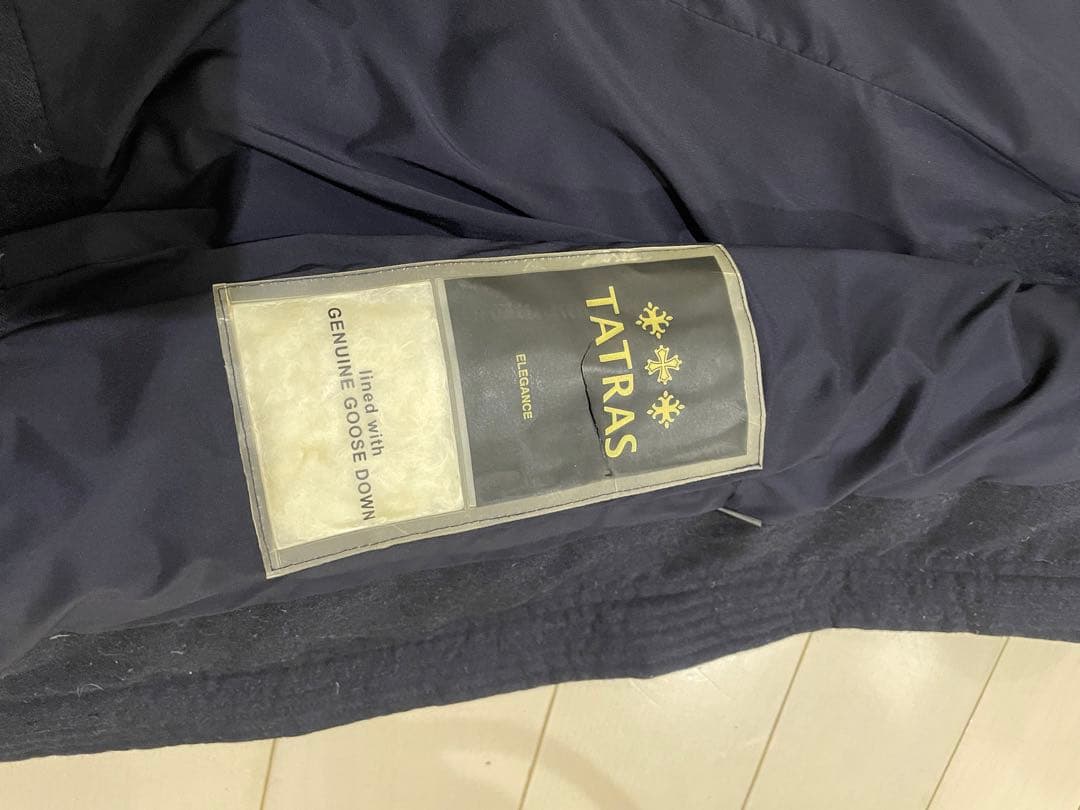 タトラス　グースダウンベスト　サイズ02