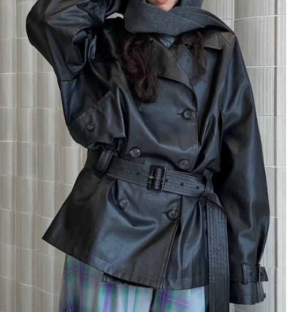 ジャケット・アウター DADDY MIDI TRENCH COAT ameri vintage