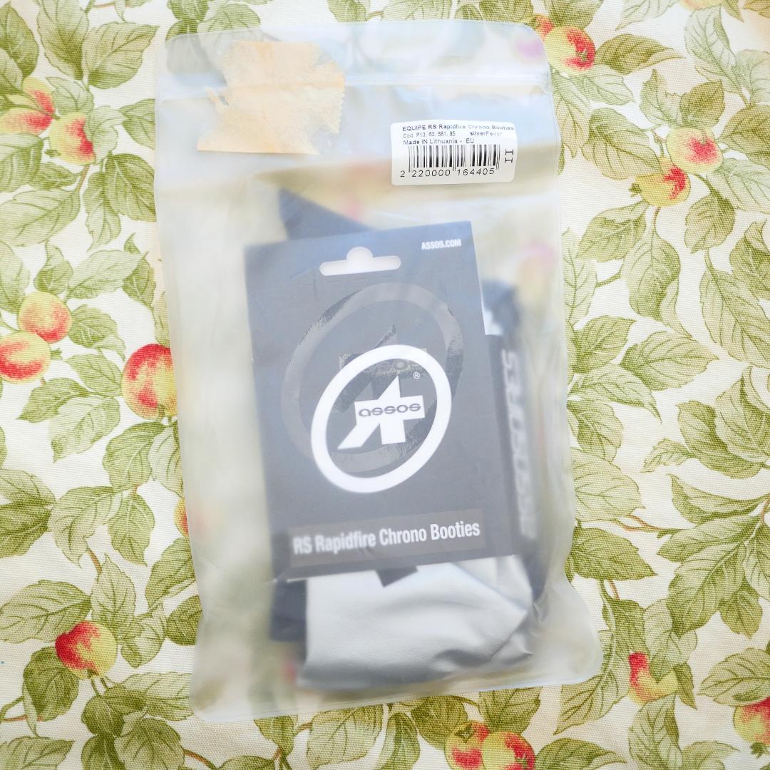 選手支給品 クベカアソス エアロシューズカバー Equipe RS ASSOS